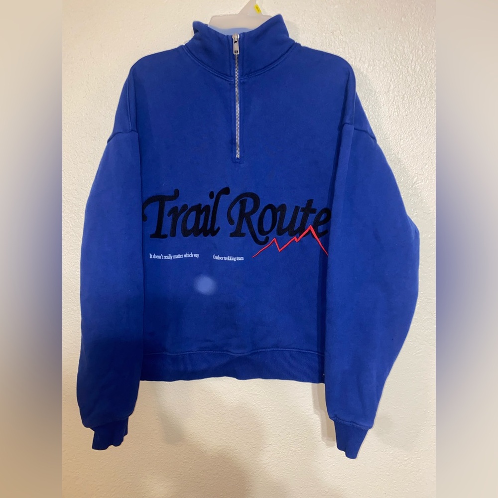 Zara Royal Blue Sweatshirt